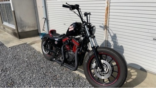 ハーレー XL1200R スポーツスター 2004年モデル チョッパー 車検あり
