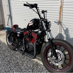 ハーレー XL1200R スポーツスター 2004年モデル チョッパー 車検ありの画像