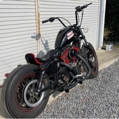 ハーレー XL1200R スポーツスター 2004年モデル チョッパー 車検ありの画像