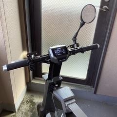 最終値下げ　AK-1電動折りたたみバイク　着払い郵送受け付けますの画像