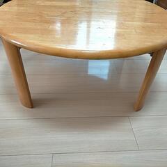 折りたたみ丸テーブルの画像