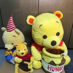 クマのプーさん大中小