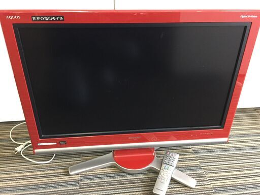 ♪SHARP シャープ AQUOS 世界の亀山モデル 液晶カラーテレビ LC-32D10 2007年製 リモコン付 家電 中古 (NF230223) 472-45