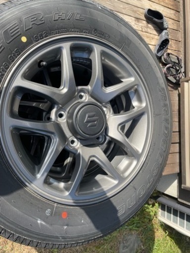 ジムニーXC新車外しタイヤホイール　走行11km
