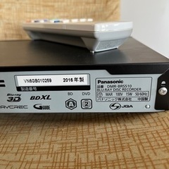 値下げしました！Panasonic DIGABlu-rayディスクレコーダー　美品の画像