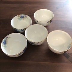 【差し上げます】湯呑み茶碗 5個