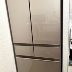 【更に値下げ】受渡3/23まで【美品】HITACHIフレンチ6ドア冷蔵庫　475L