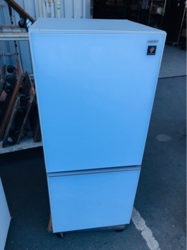 5KM 以内配送無料　シャープ SHARP SJ-GD14D-W [プラズマクラスター冷蔵庫 (137L・つけかえどっちもドア) 2ドア クリアホワイト