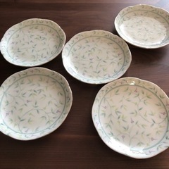 【差し上げます】小皿 5個