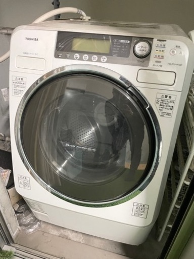 【3/19処分】 東芝　ドラム式洗濯機