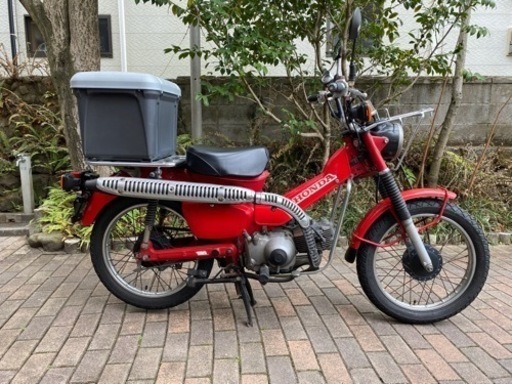 （終了しました）CT110 ハンターカブ　オーストラリア　ポスティー