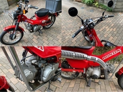 （終了しました）CT110 ハンターカブ　オーストラリア　ポスティー