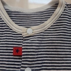 ベビー服　半袖ロンパース　70センチの画像