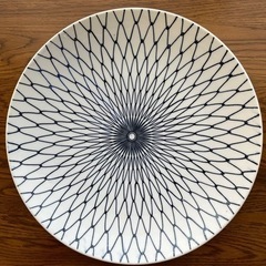 【無料】網目模様大皿 30cm