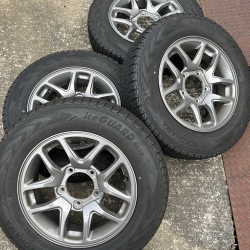 ジムニー　純正ホイール　スタッドレスタイヤ