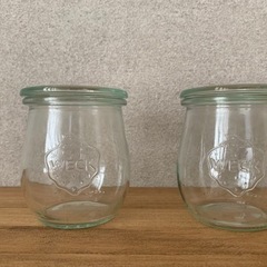 WECK ガラスジャー　Sサイズ　2つセット