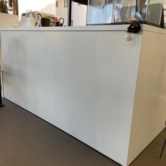 業務用　カウンター　白