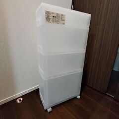 無印良品　ＰＰストッカーキャスター付・２