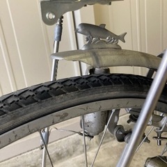 (決まりました)イルカの自転車（塗装されてます）