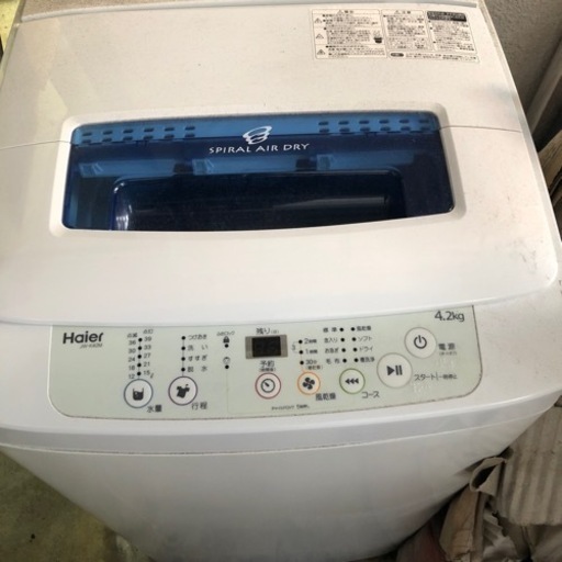 洗濯機中古