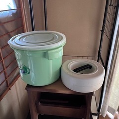 漬物石と桶　差し上げます