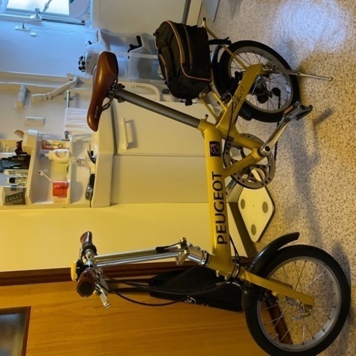 折りたたみ自転車 お話中