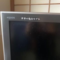 AQUOS  32型　テレビ　📺　7日迄の画像