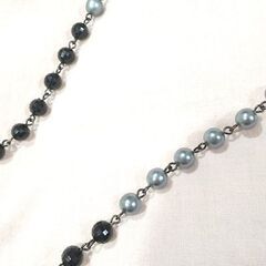 3色 パール風 ネックレス 2本セットの画像
