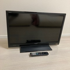 【受け渡し者決定】シャープ 32V型 液晶 テレビ AQUOS ...