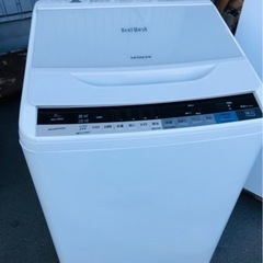 5KM 以内配送無料日立 HITACHI BW-V80A W [ビートウォッシュ 全自動洗濯機 （8kg