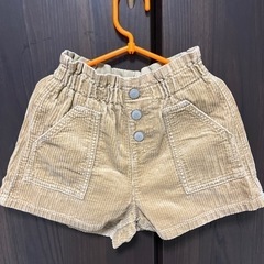GU 女の子用コーデュロイパンツ サイズ110