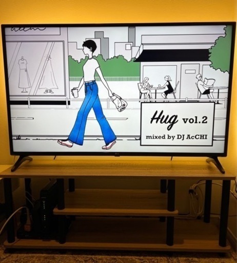 LG49インチテレビ売ります！テレビ台付き！※4月25日・26日お渡し