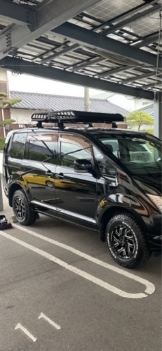 ルーフラック　マットブラック