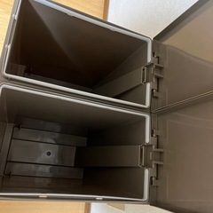 蓋付きゴミ箱　30L×2の画像
