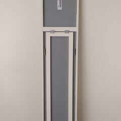 3/12日までに引取り希望　IKEA　FLAKNAN フラークナン スタンドミラー, ホワイト, 30x150 cm　1000円　岡崎　安城　豊田　刈谷　蒲郡市　豊橋市　豊川市　西尾市　知立市　幸田町の画像