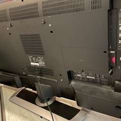 LC-45US40 SHARP シャープ　AQUOS  45型　4K リモコン　取扱説明書付き　訳ありの画像
