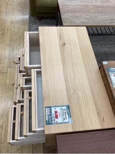 KB-71【新入荷　リサイクル品】志岐インテリア　SK 88チェスト　ホワイトオーク材　ナチュラル