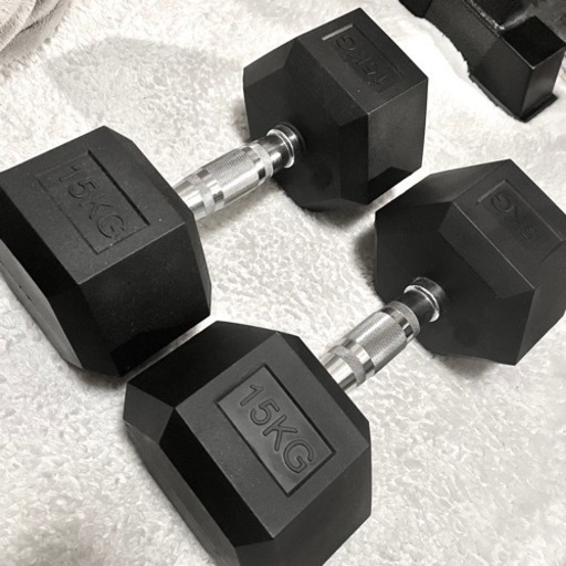 【取引決定しました】ダンベル15kg ２本