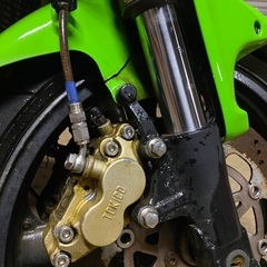 ZXR400部品取り ZRX倒立化に　BEET NASSERTエキマニの画像