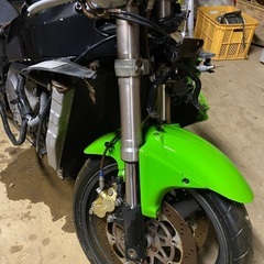 ZXR400部品取り ZRX倒立化に　BEET NASSERTエキマニの画像