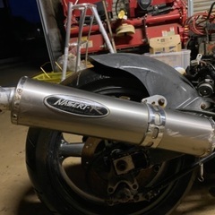 ZXR400部品取り ZRX倒立化に　BEET NASSERTエキマニの画像