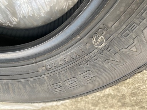 軽トラ、新車外しノーマルタイヤ4本