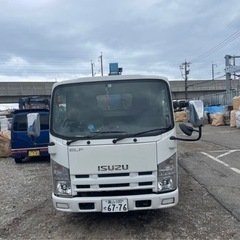 ユニック車　いすゞトラック