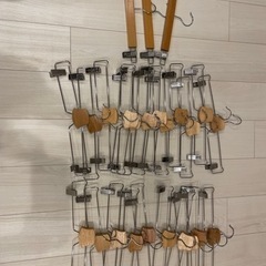 【引き渡し先決定済み】【中古】ハンガー25本