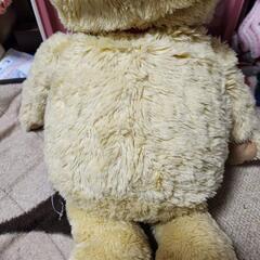 しろたんテディベアBIGぬいぐるみの画像