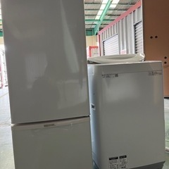 福岡市配送設置無料　国産メーカー　冷蔵庫、洗濯機セットの画像
