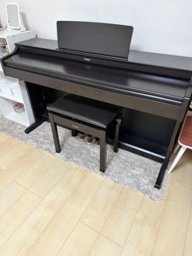 2017年購入ヤマハ電子ピアノ YAMAHA YDP-163R 椅子付き