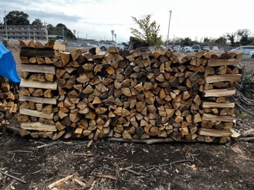 薪　広葉樹　引き取り