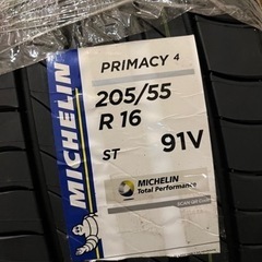 未使用ミシュランタイヤ　PRIMACY4 205/55/R16 1本