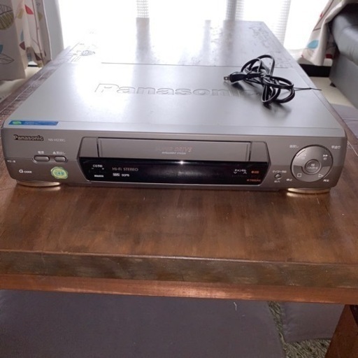【決まりました】Panasonic  VHSビデオデッキ